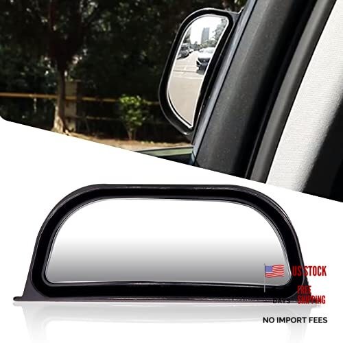 Car Blind Spot Rearview Mirror, Rear Seat Auxiliary Mirror for Second Row Car