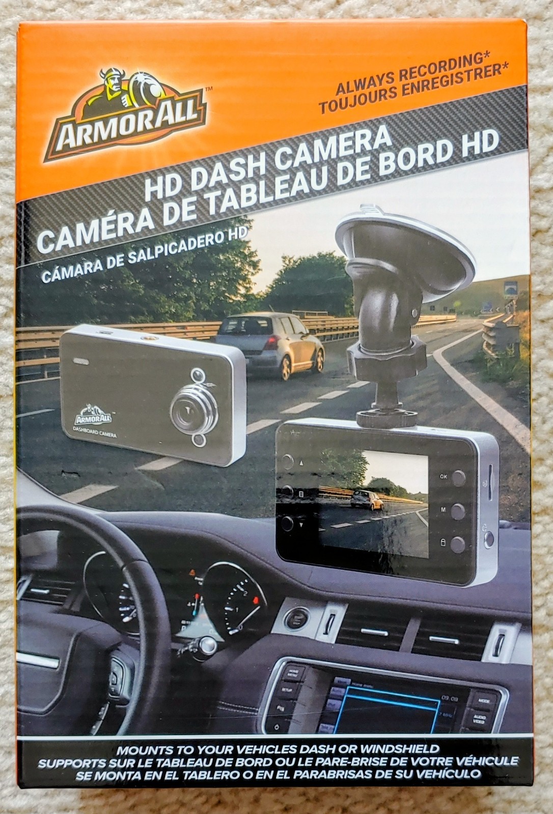 Armor All HD Dash Camera