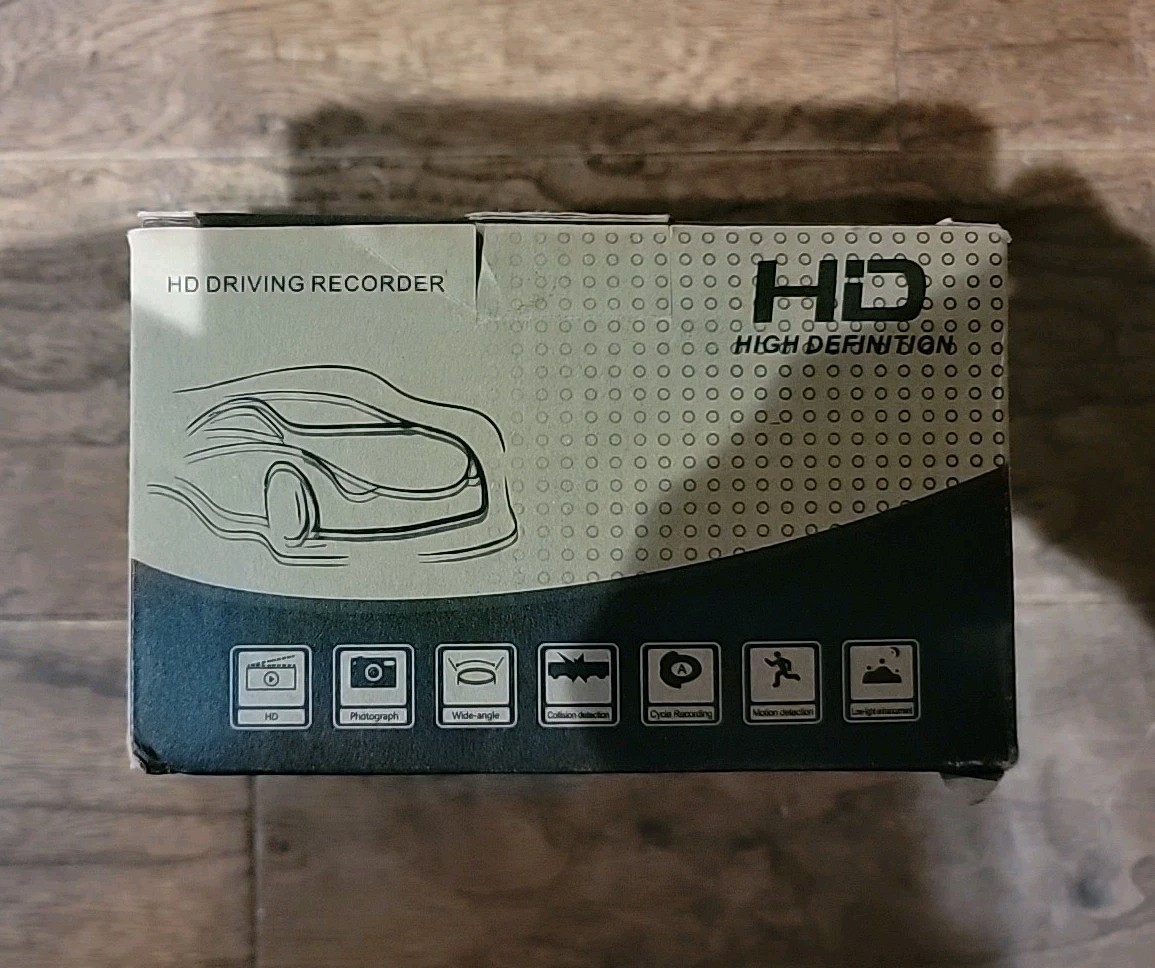 Black Box HD Driving Recorder Black 3″ Screen New Open Box Free Shipping