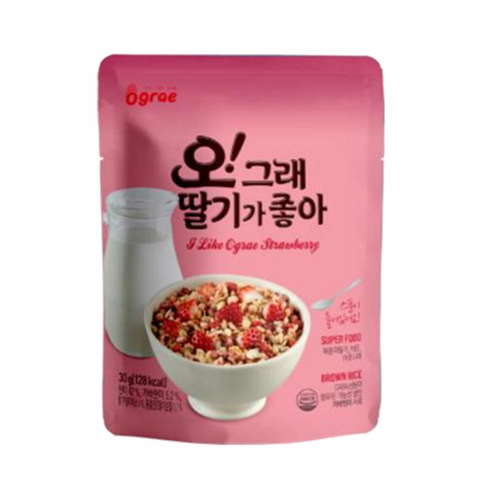 [Ograe] I Like Ograe Granola – Strawberry