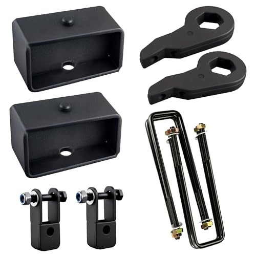 1-3″ Front and 3″ Rear Leveling Lift Kit Compatible With 1999-2007 Chevy