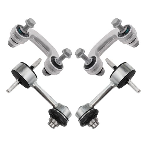 Front & Rear Sway Bar Stabilizer Link Set Compatible with 2002-2009 Audi A4