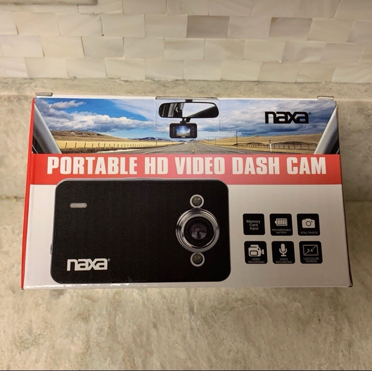 Naxa Portable Video HD Dash Cam. 2.4 LED color screen