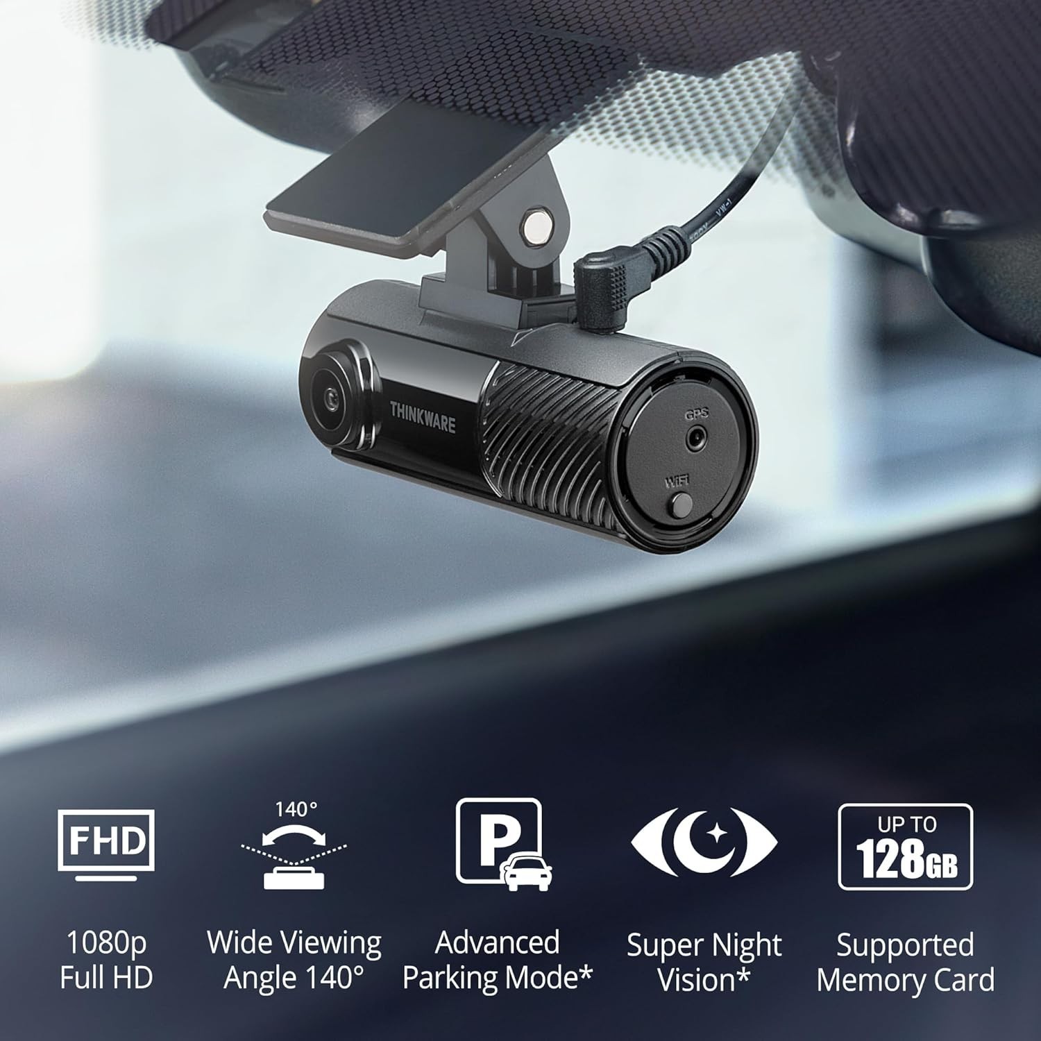 F70 PRO Dash Cam – 1080p FHD, Wi-Fi, Super Night Vision`/
