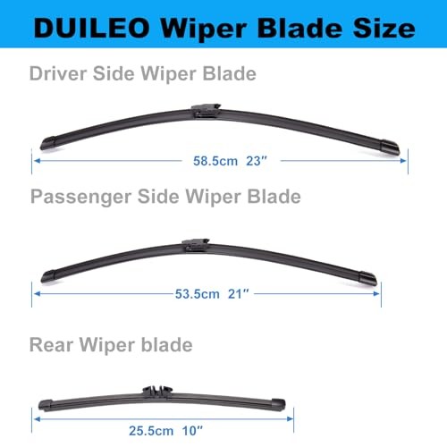 Windshield Wiper Blades for Mini Cooper Countryman 2017-2023 Replacement Front
