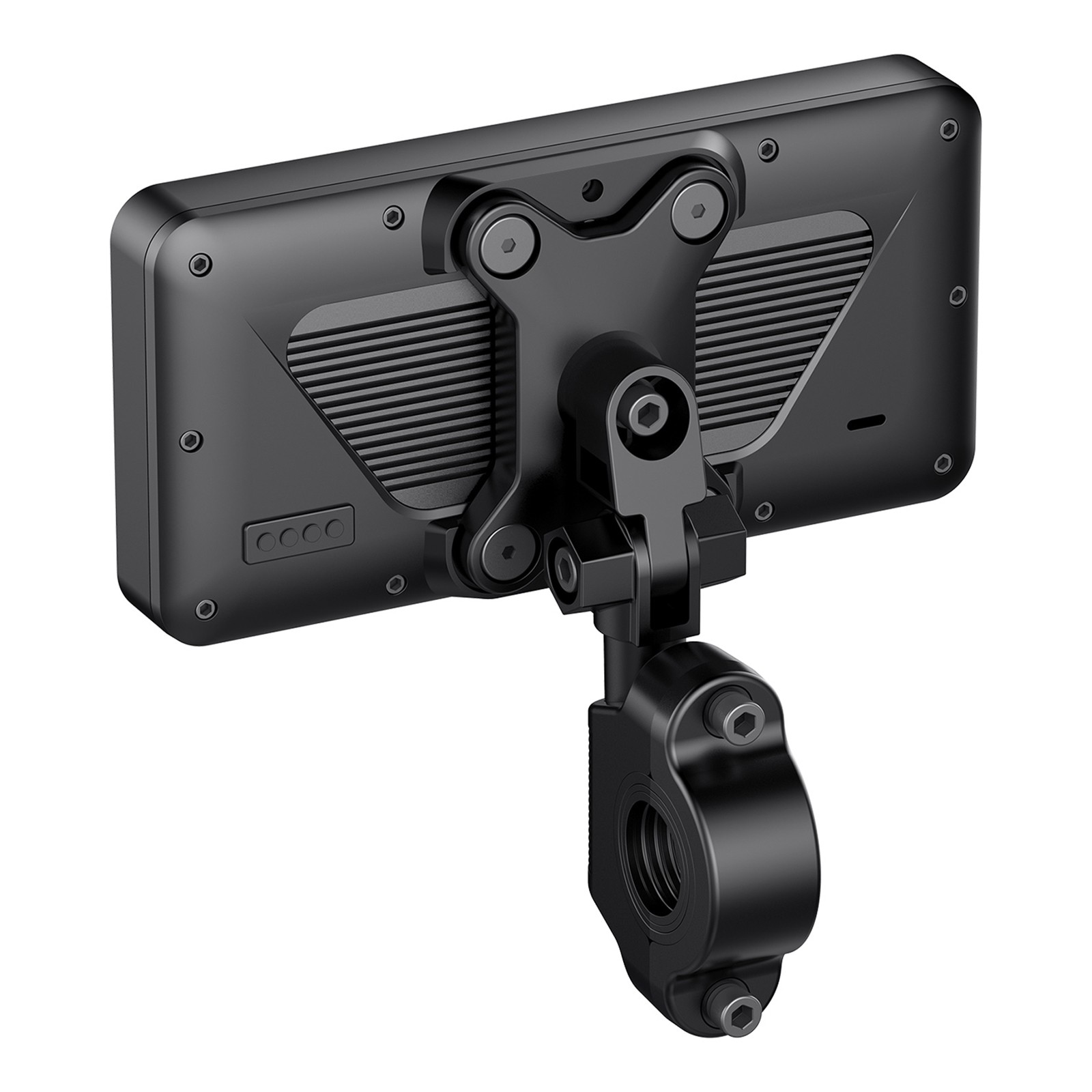6.25″ Motorcycle GPS Navigator Wireless CarPlay Android Auto with HD Camera IP67