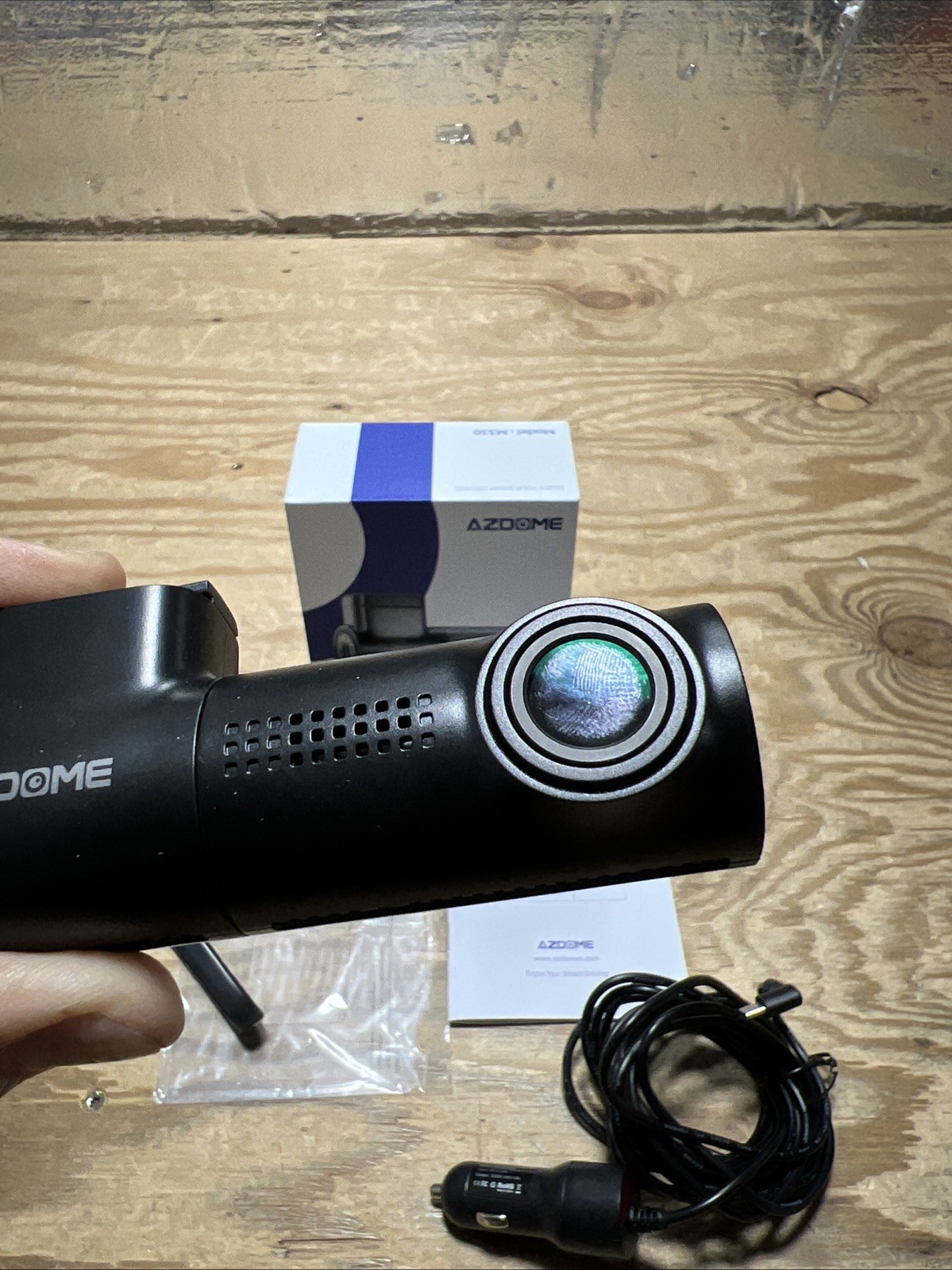 AzDome M330 Dash Cam 1080P Full HD With Night Vision & Loop Recording