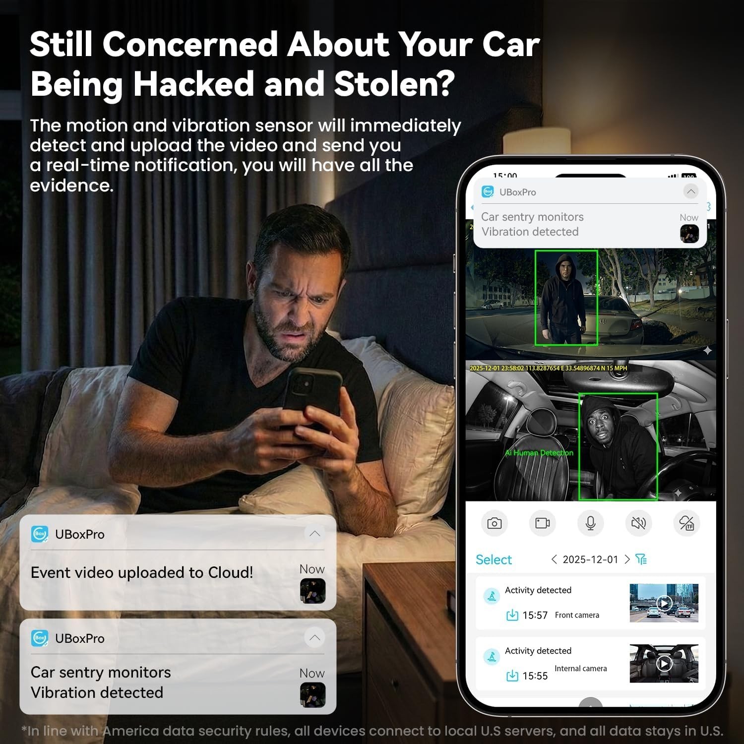 Advanced 4G LTE Dash Cam – Real-Time Alerts, Two-Way Audio & Cloud Backup System