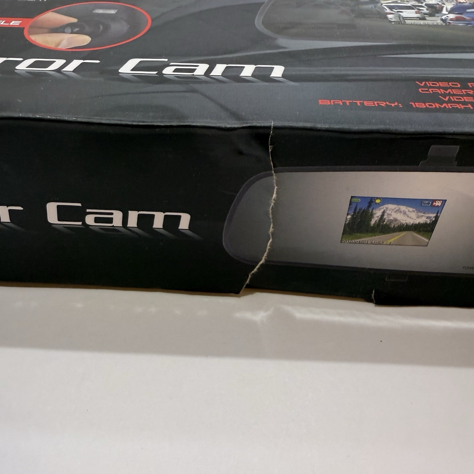 Rear Mirror Cam Car Recorder Record Your Ride USB 2.0, Audio, Photo, Video New