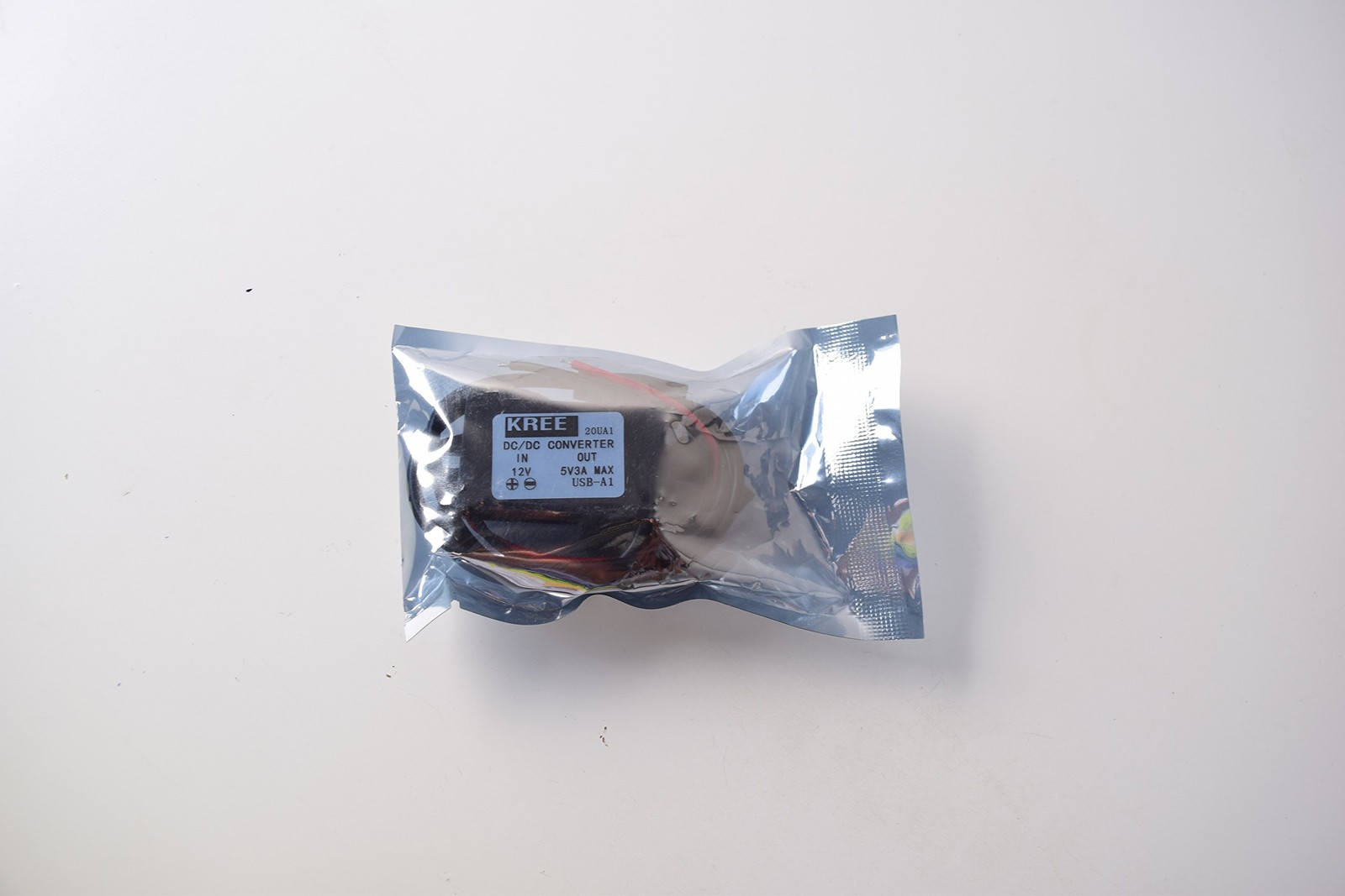 Car Hard Wire Charger, 12V to 5V Dual USB Female Port Black DUSB