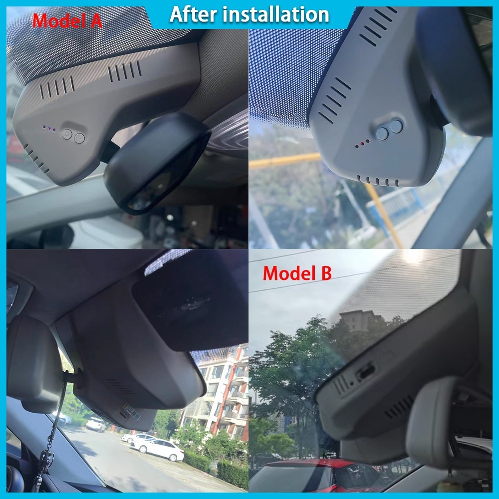 for Hongqi E-HS3 E HS3 2018-2023 OEM 4K Wifi DVR Dash Cam Camera Video Recorder
