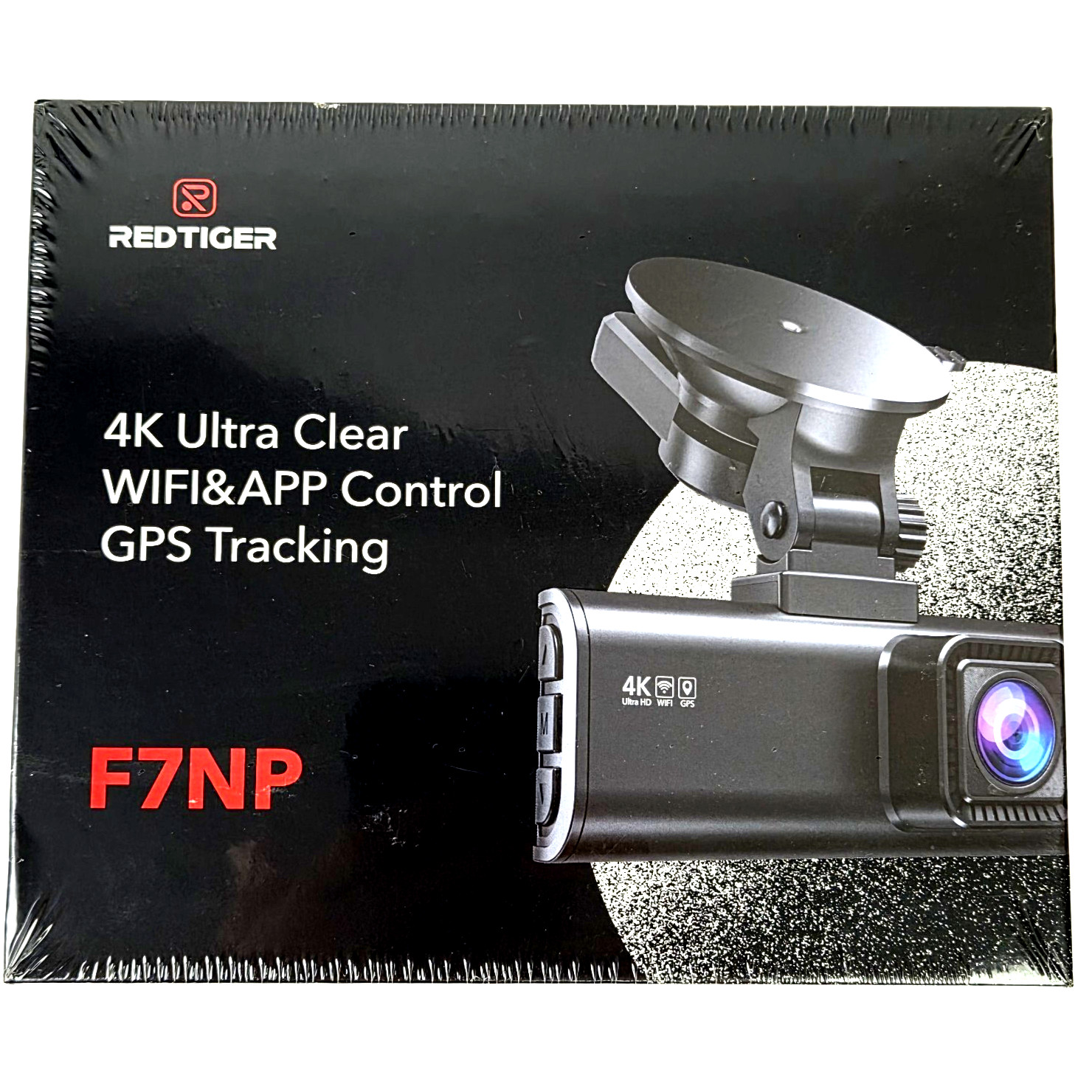 Red Tiger F7NP 4K Ultra Clear WIFI & APP Control GPS Tracking SEALED