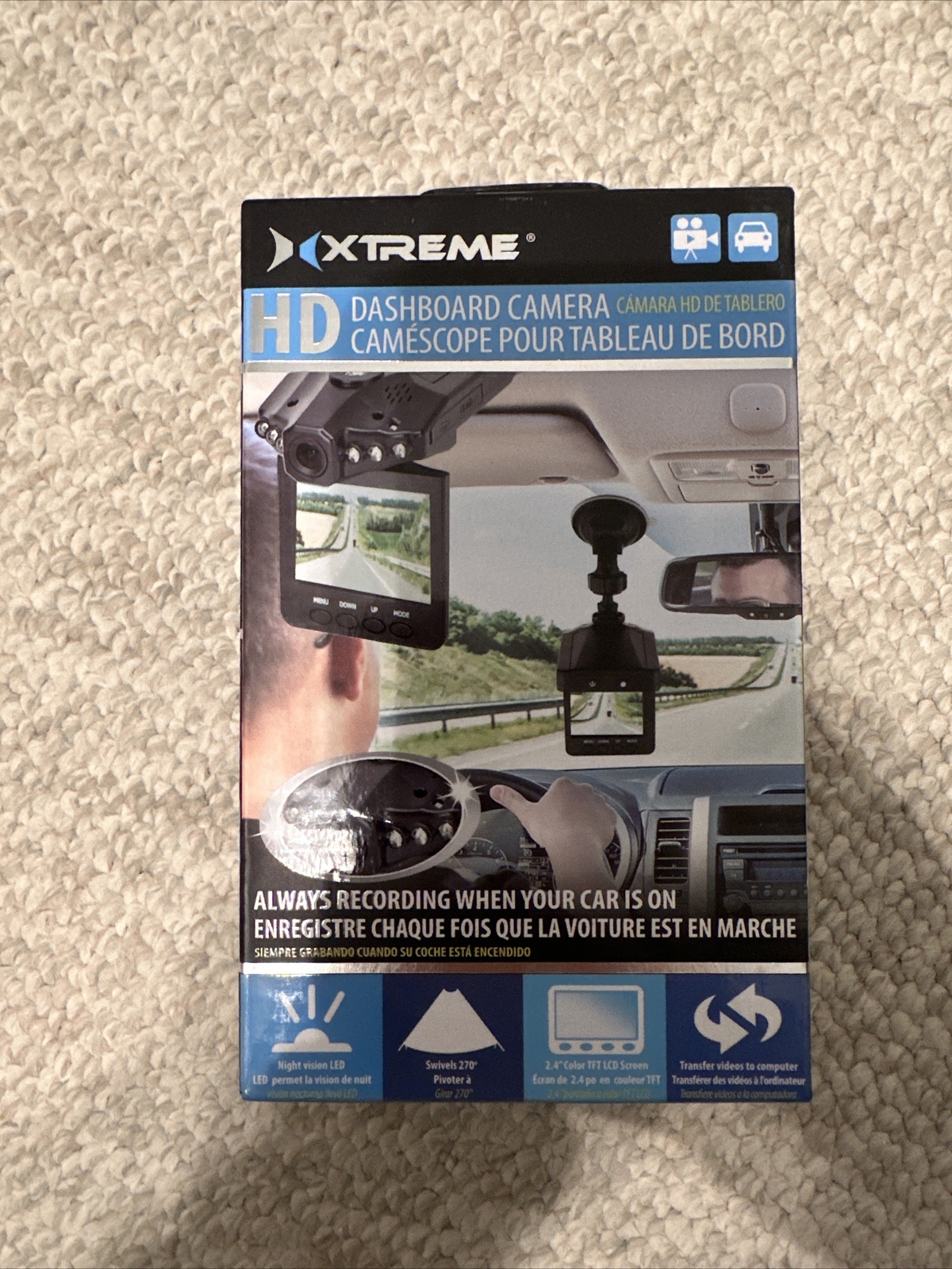 NEW Xtreme HD Dashboard Camera
