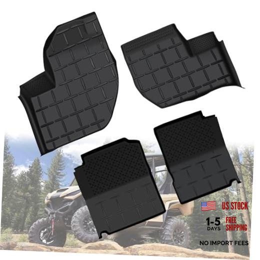 Floor Mats Compatible with 2021-2026 Yamaha Wolverine RMAX4 1000 | 2018-2026