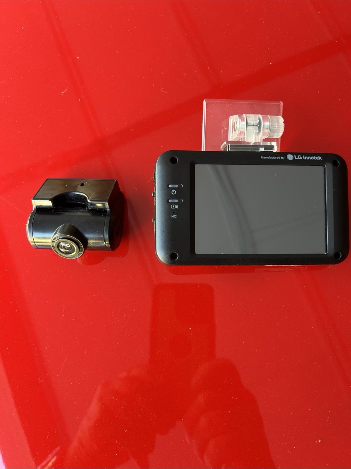 Lg Innotek 2 Channel Dual Camera 720p VGA Dashcam RNEK-MN31B LCD Touch Screen