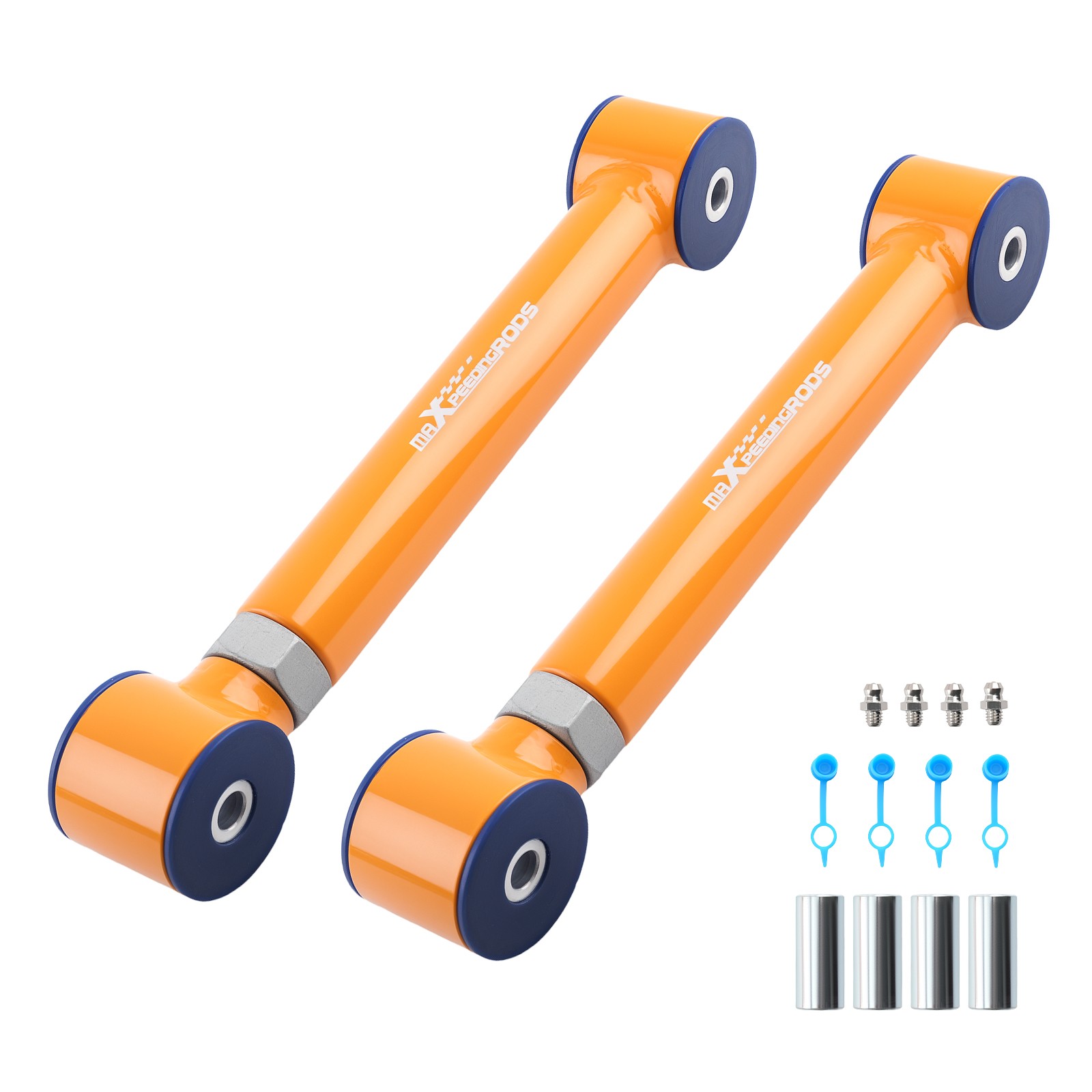 2x Heavy Duty Rear Upper Adjustable Control Arms for Jeep Wrangler TJ 1997-2006