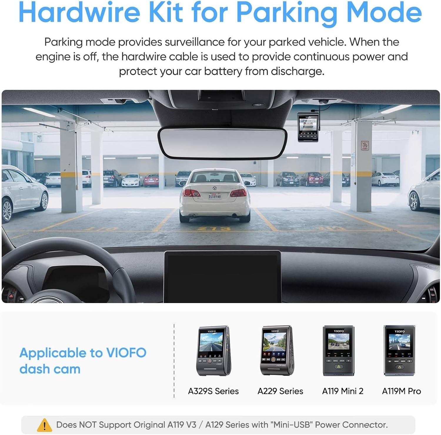 Efficient HK4 Hardwire Kit for 12/24V Vehicles with Automatic Parking Mode
