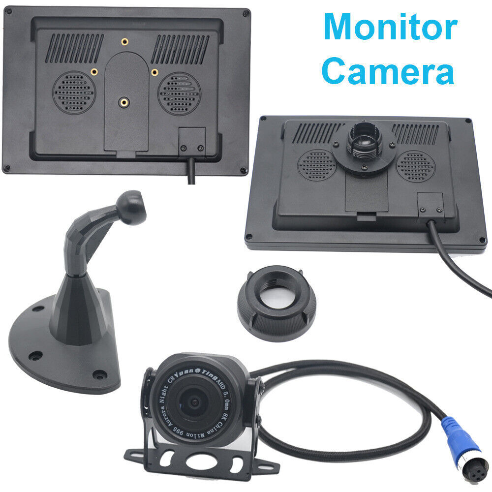 7″ Monitor 1080P Rear View Reverse Backup Camera For Semi Truck Trailer Tractor
