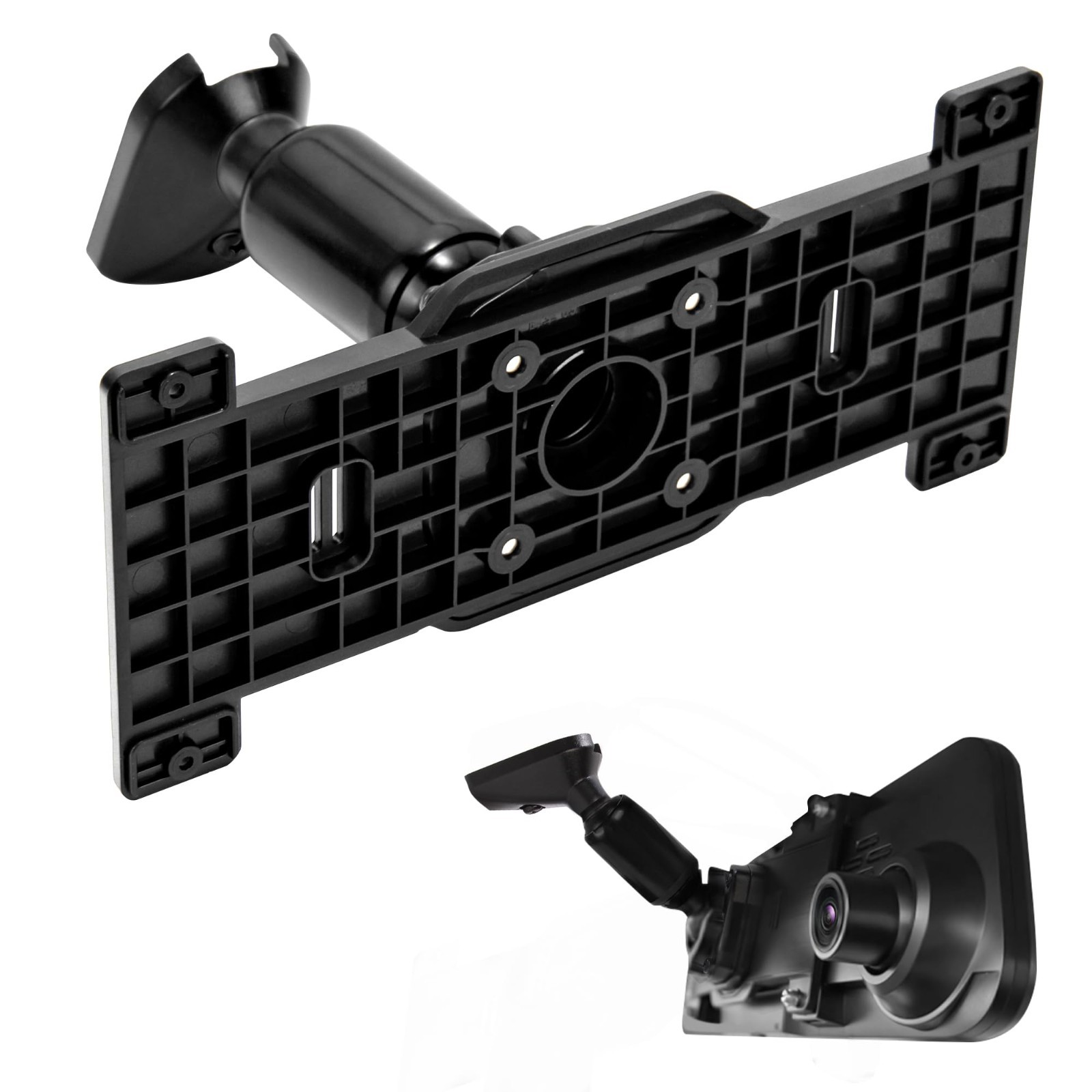 Universal Rear View Mirror Dash Cam Mount Kit for 5.5″-12″ Cameras – Easy Instal