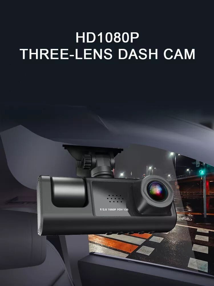 HD Dash Camera Car DVR Video Recorder Night Vision G-sensor Loop Recording