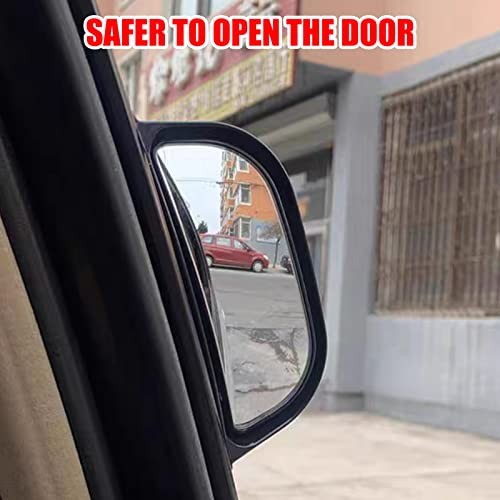 Car Blind Spot Rearview Mirror, Rear Seat Auxiliary Mirror for Second Row Car