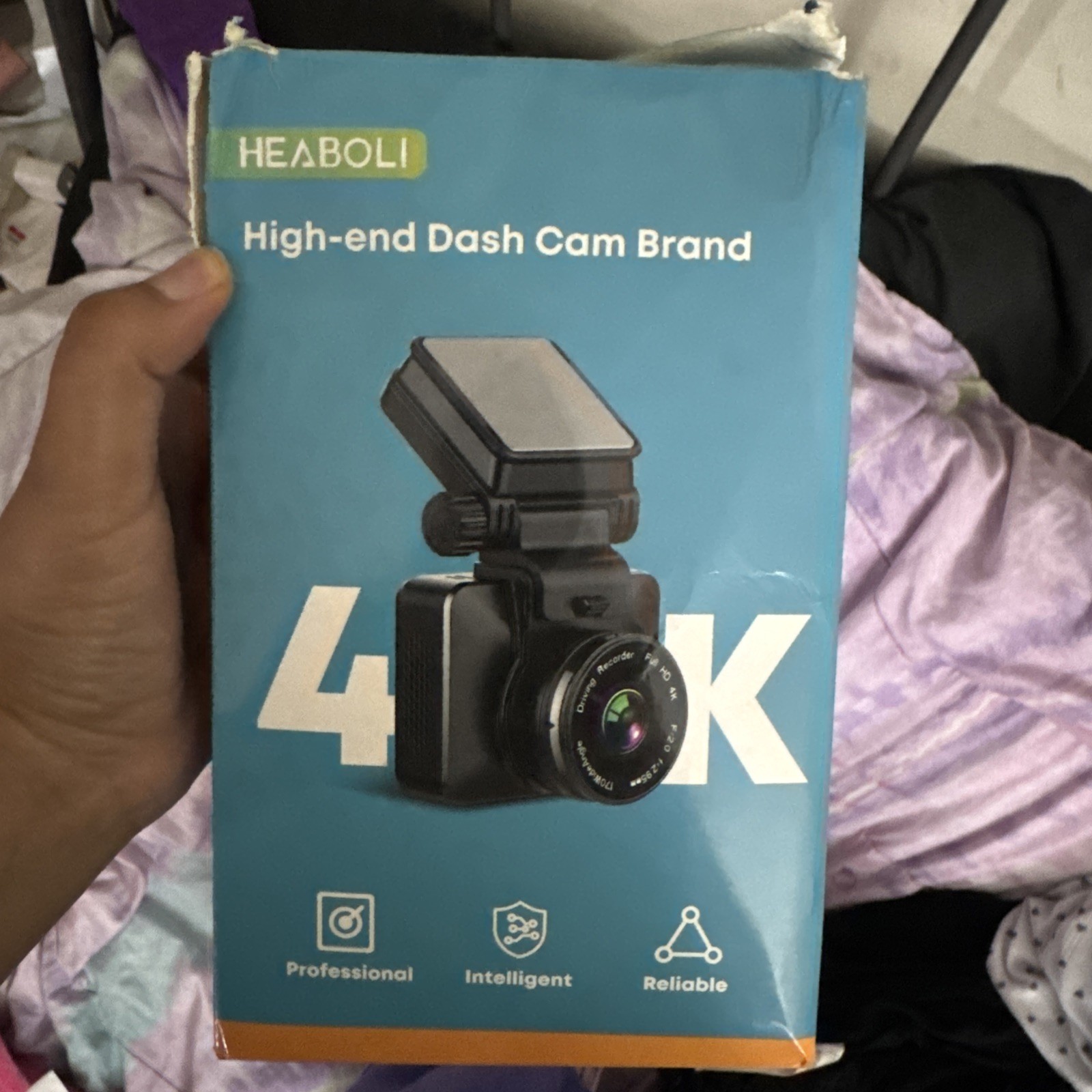 HEABOLI HP88 Black 4K Dual Front Wi-Fi GPS High End Dash Camera
