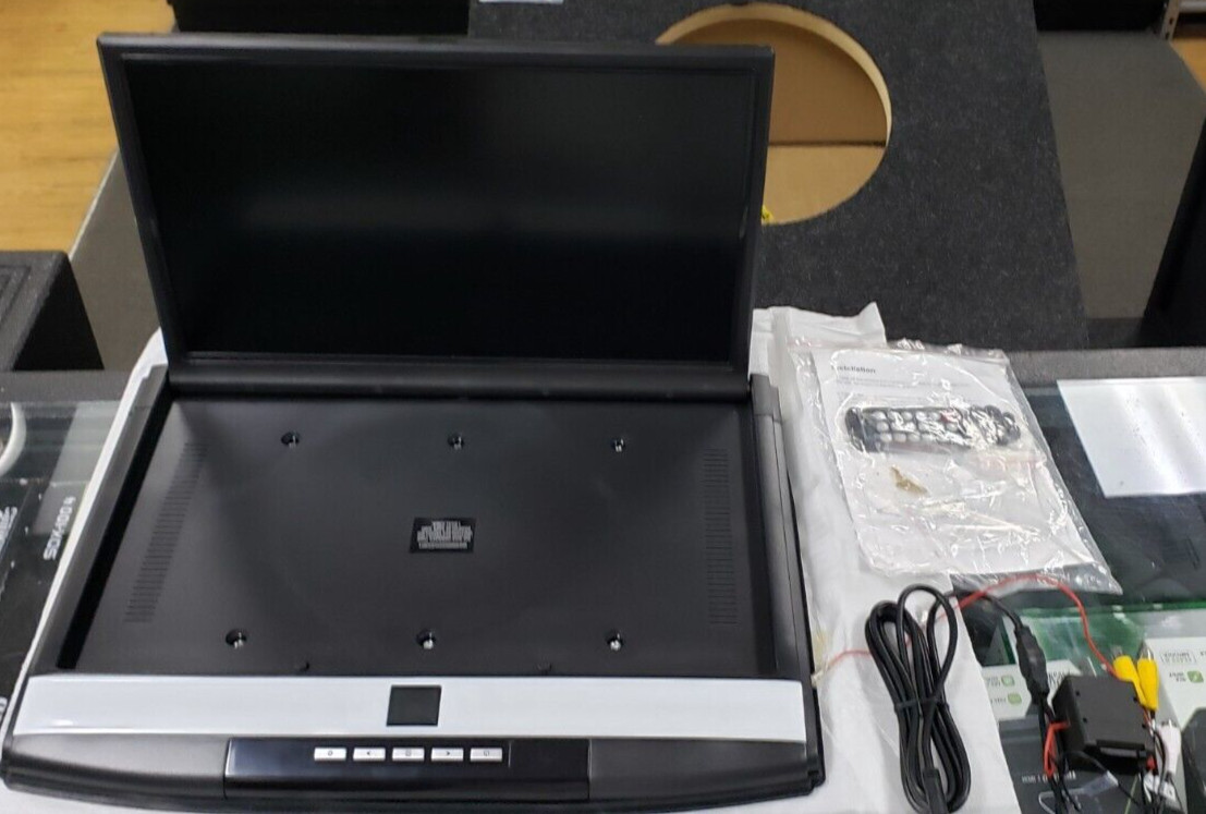 ACCELE AXFD17 17″ Flip-Down LCD Monitor with dual HDMI inputs