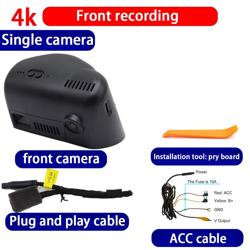 Plug and Play Wifi DVR Dash Cam Camera For Jeep Grand Cherokee WK2 WK 2011-2022