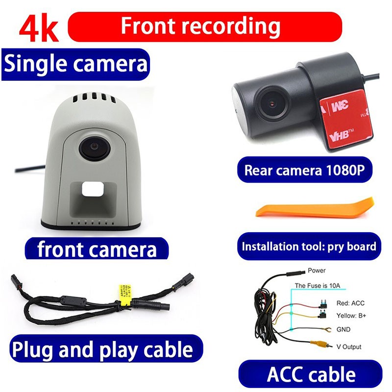 DVR Dash Cam Camera for Audi A6 S6 RS6 C7 A7 S7 RS7 4G8 A8 S8 D4 4H Q3 RSQ3 8U