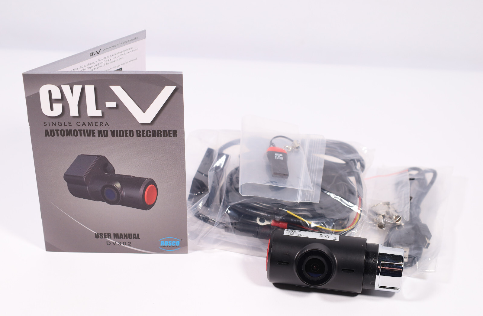 CYL-V Automotive HD Video Recorder DV302 w/ GPS | Rosco Vision