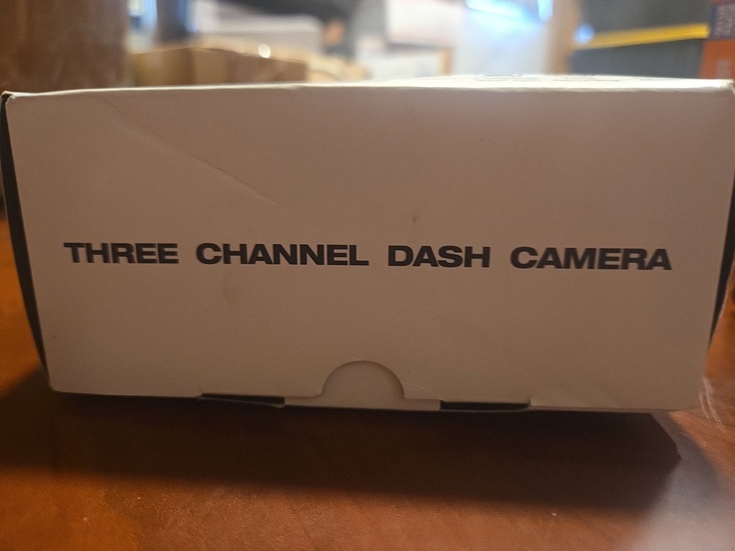 Three Channel Dash Camera With 4k, G Sensor, Loop Recording, Parking Monitor