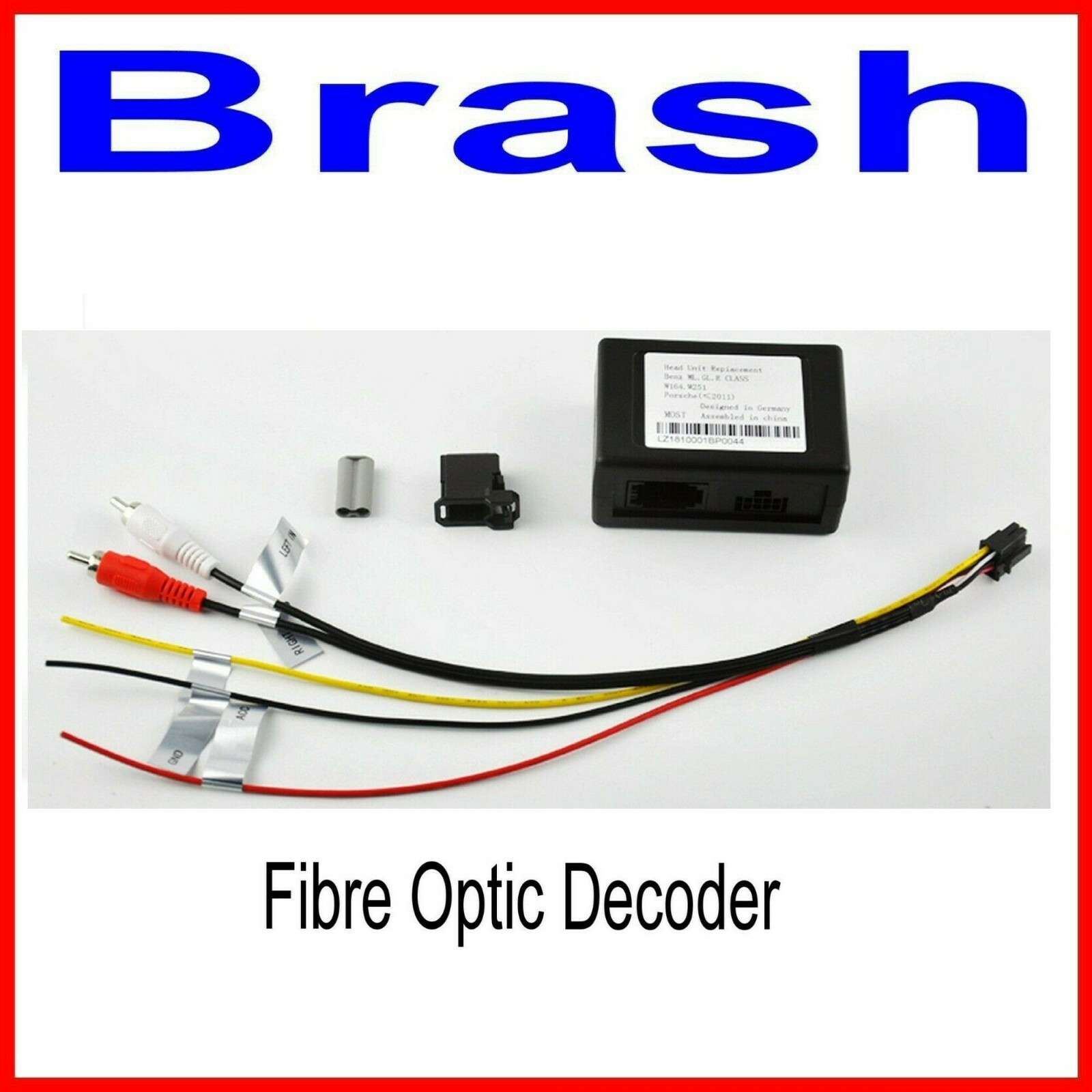 OPTIC FIBRE ADAPTOR DECODER BMW E39 / E46 / E53 / E90 / E91 / E92 / E93