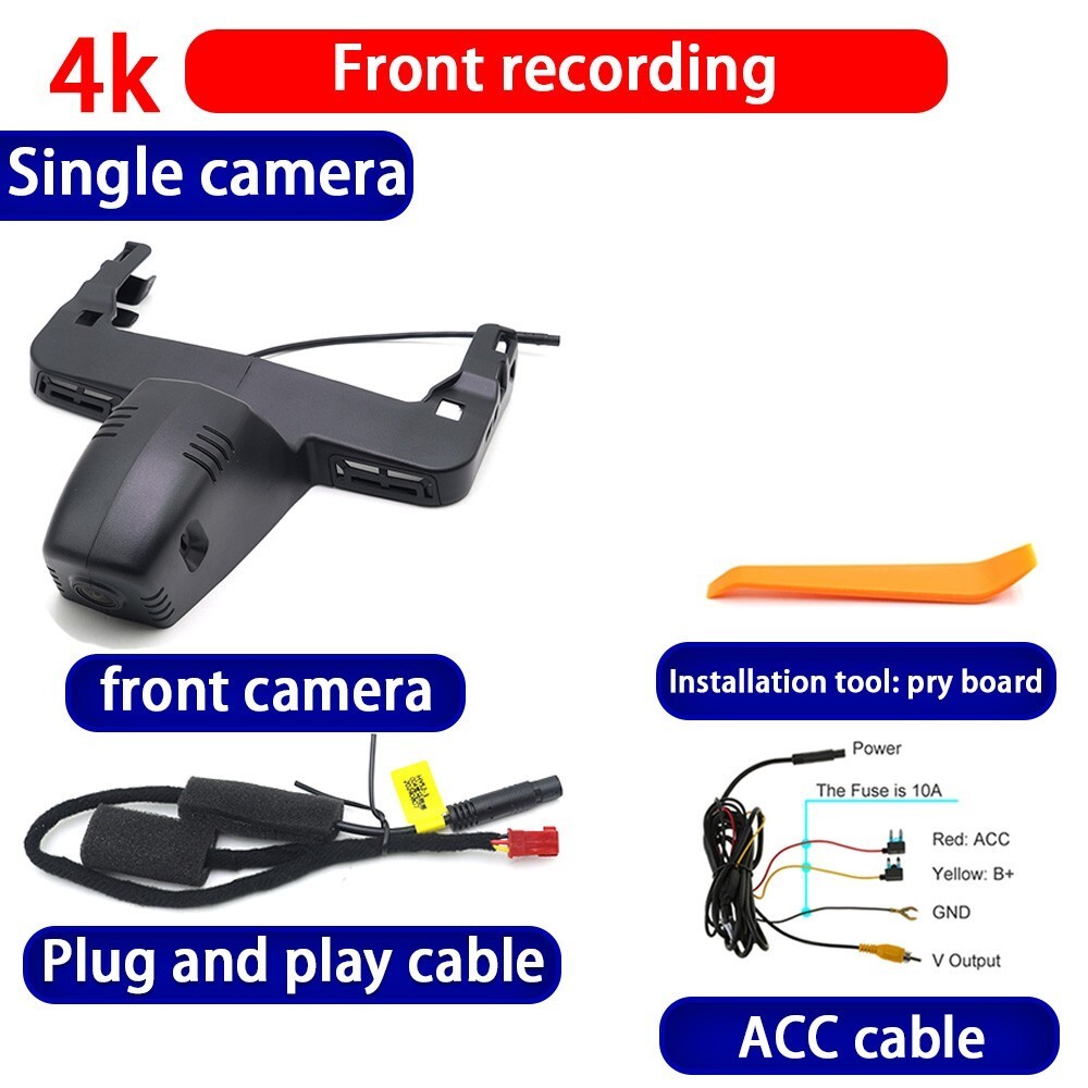 4K Wifi DVR Dash Cam Camera for BMW 7 Series i7 G70 G73 X6 G6 M X6M F96 Electric