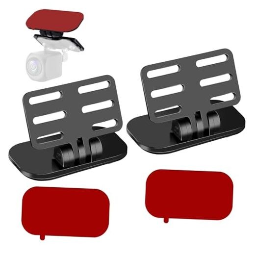 2 Pcs Rear Camera Holder Universal Rear View Camera Rear Window Mount Back
