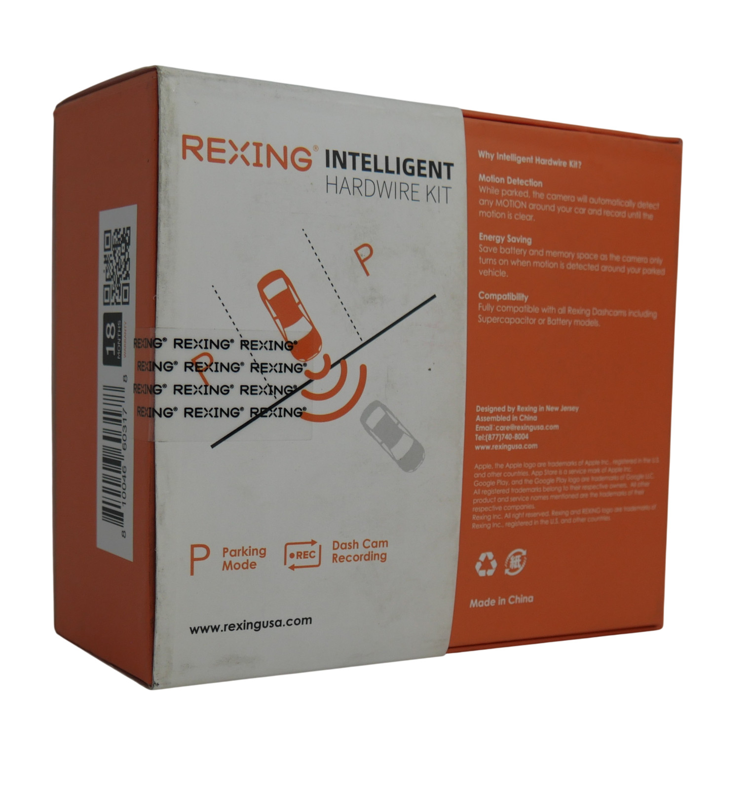 Rexing BBY-IT-HWK Universal Intelligent Hardwire Kit – Black