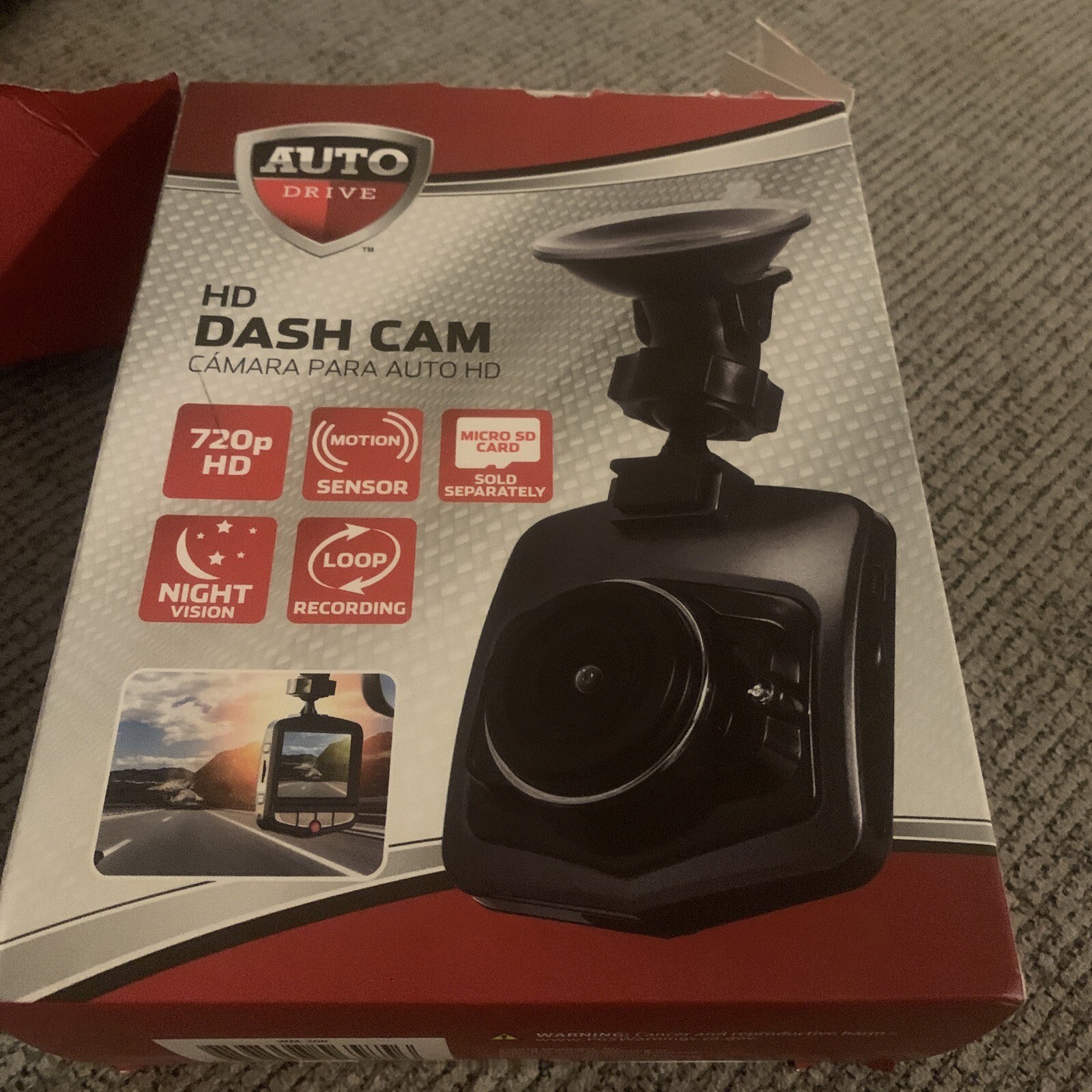 Auto Drive HD Dash Cam 720p Camera