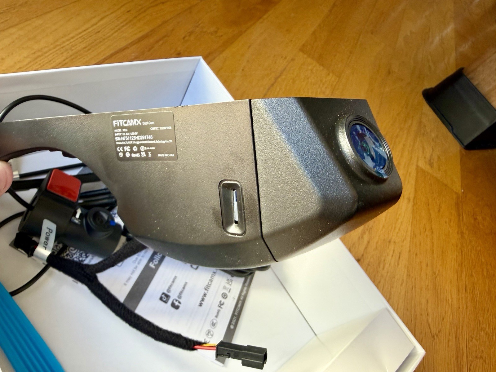 FITCAMX Dash Cam for Audi Q4 e-tron 2022-2026 (Front + Rear)
