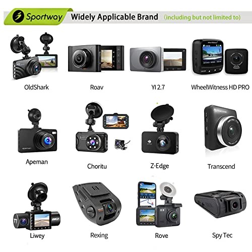 S80 Dash Cam mount, Dash Cam Mirror Mount Holder with 16pcs S80 16pcs Joints