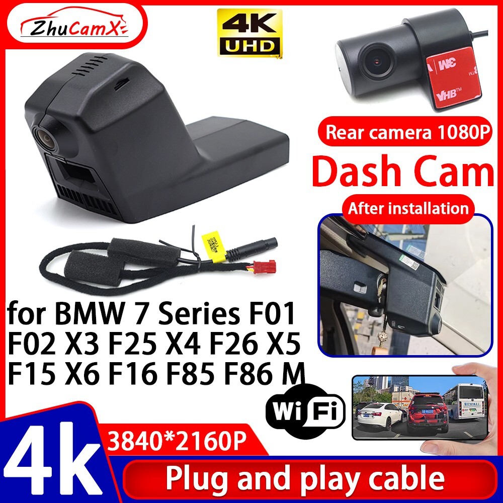 Dash Cam Camera for BMW 7 Series F01 F02 X3 F25 X4 F26 X5 F15 X6 F16 F85 F86 M