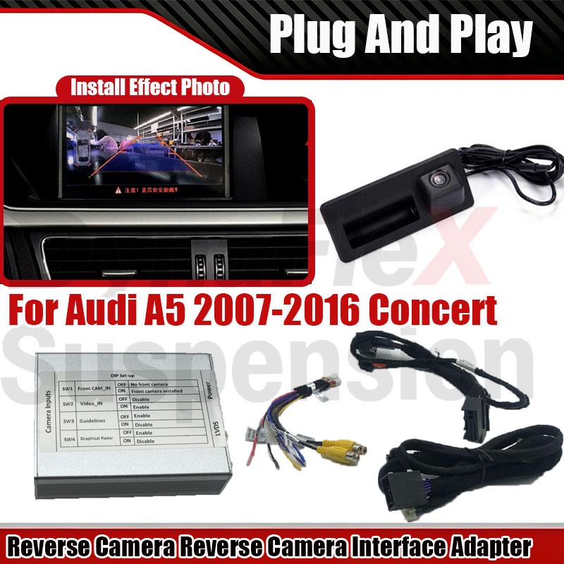 Reverse Camera For Audi A5 2007-2016 Concert Reverse Camera Interface Adapter