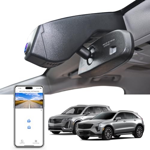 4K Dash Cam for Cadillac XT5 2017-2026 XT6 2020 Model A Front 4k Only