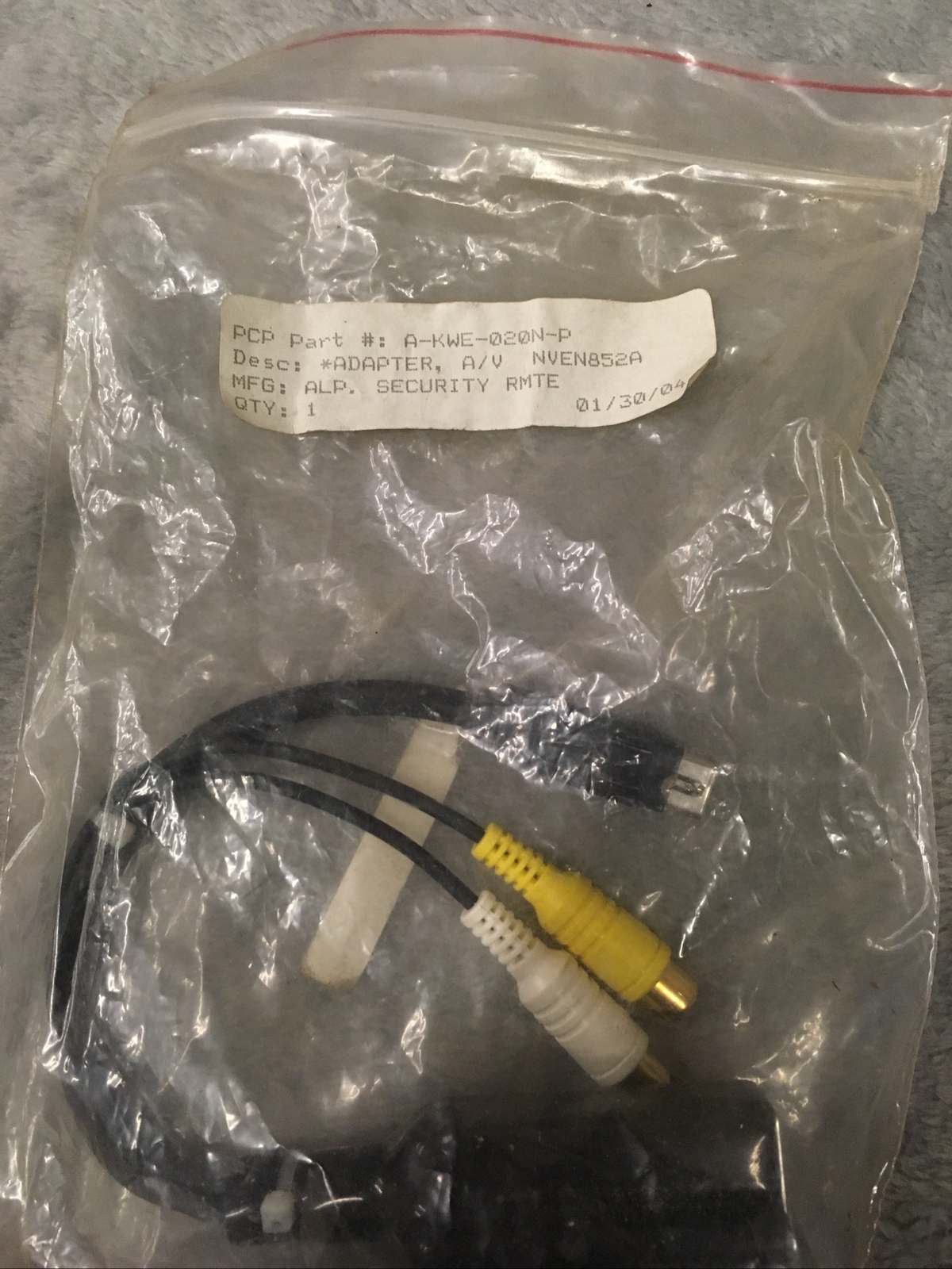NEW OLD SCHOOL ALPINE KWE-020N CONNECTION CABLE FOR 2ND MONITOR NVEN852A
