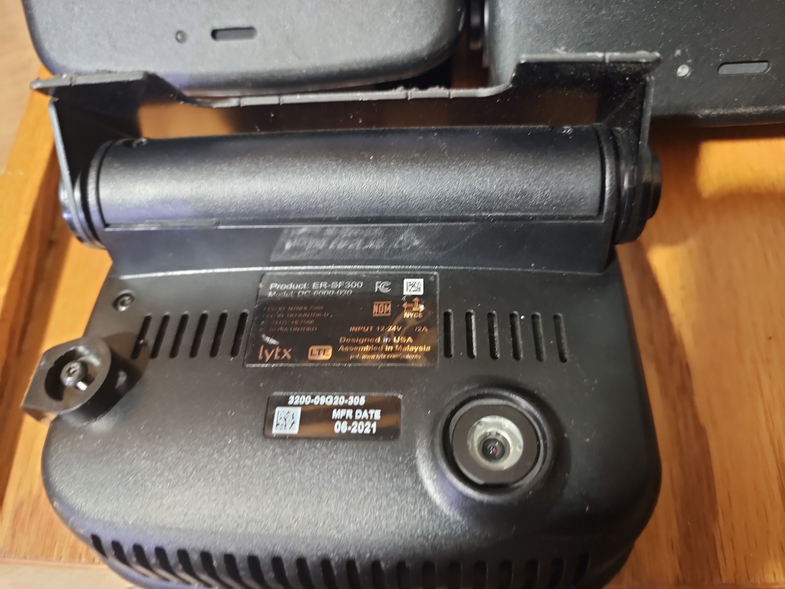 Lytx ER-SF300 Drivecam Event Recorder Replacement Camera ONLY DC-6000-030