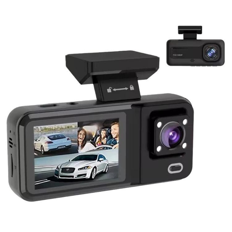 G98 HD 1080P Dash Camera Infrared DVR Recorder, Spec: Front + Inside