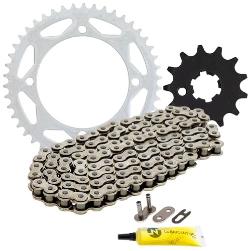 Drive Sprocket Chain Combo for Kawasaki KX65 Front 13 Rear 46 Standard Chain