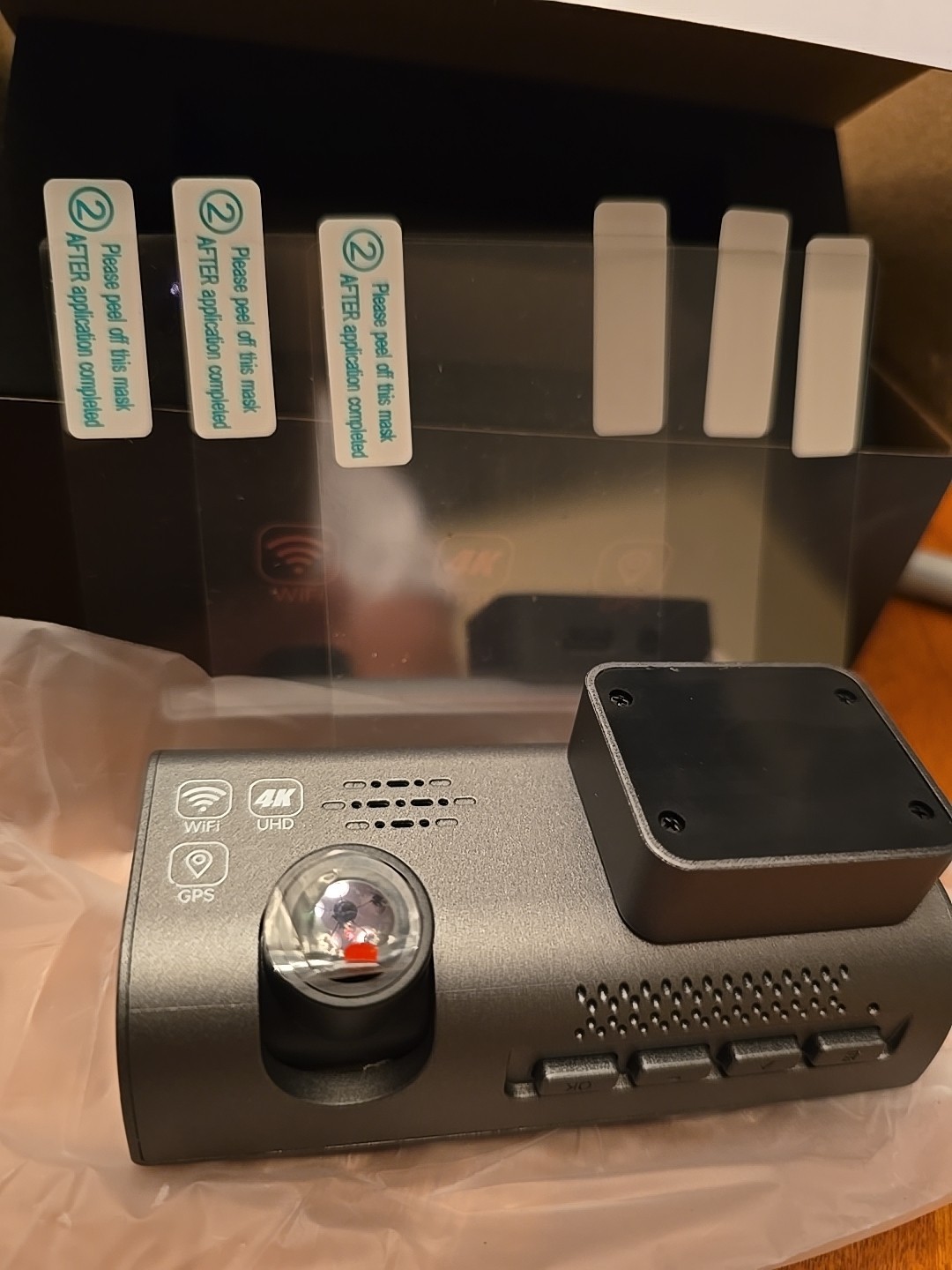 New 4k Dash Cam Front, Smanic WiFi GPS 3.16”