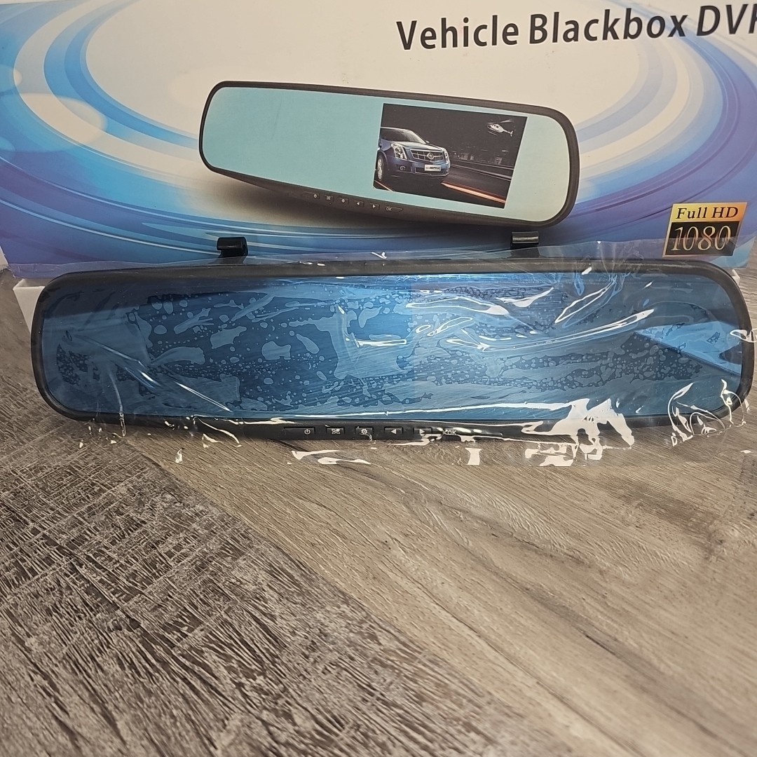 Rearview Mirror Dual Channel Recorder Black Box Traffic Recorder