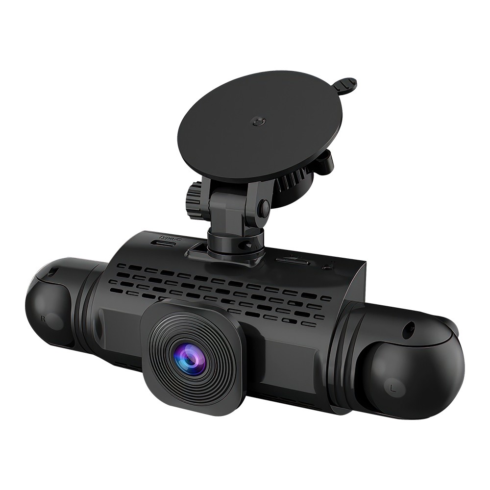 4 Lens Dash Cam FHD 1080P 4 Lens Front Rear Inside Driving Recorder Night Vision
