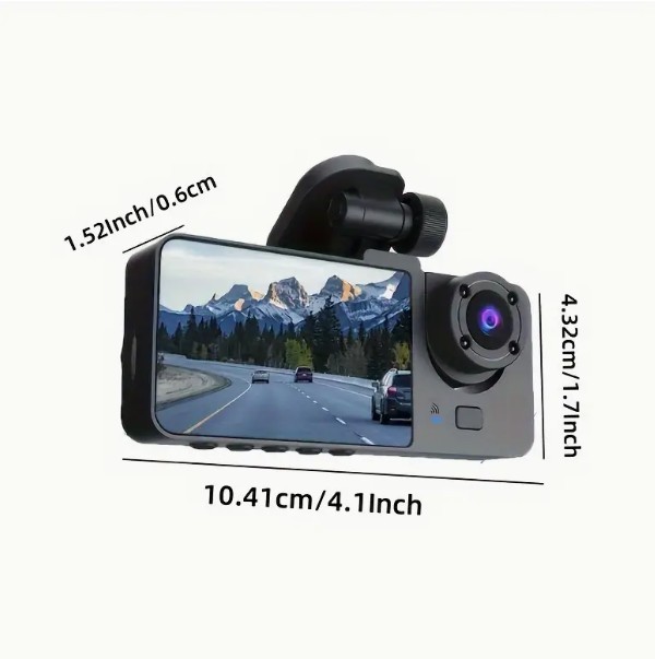 Dash Cam,1080P Dash Camera for Cars with 2 inch IPS Screen, 170°Wide Angle, Car