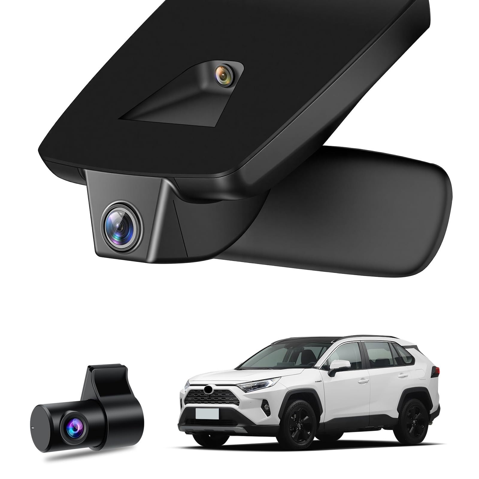 Leadfan 4K+1080P Dash Cam Front and Rear for Toyota RAV4 2022 2023 2024 2025 …